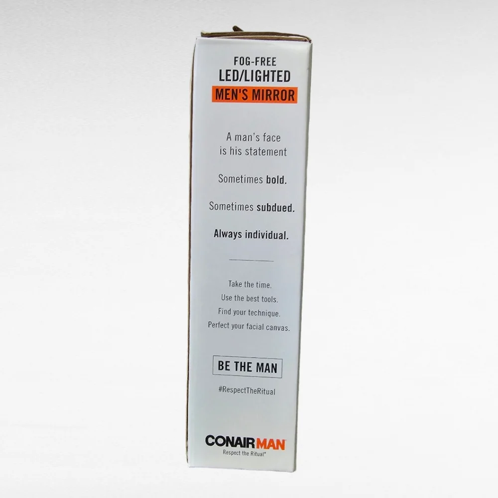 ConairMan LED Lighted Mens Fog Free Mirror